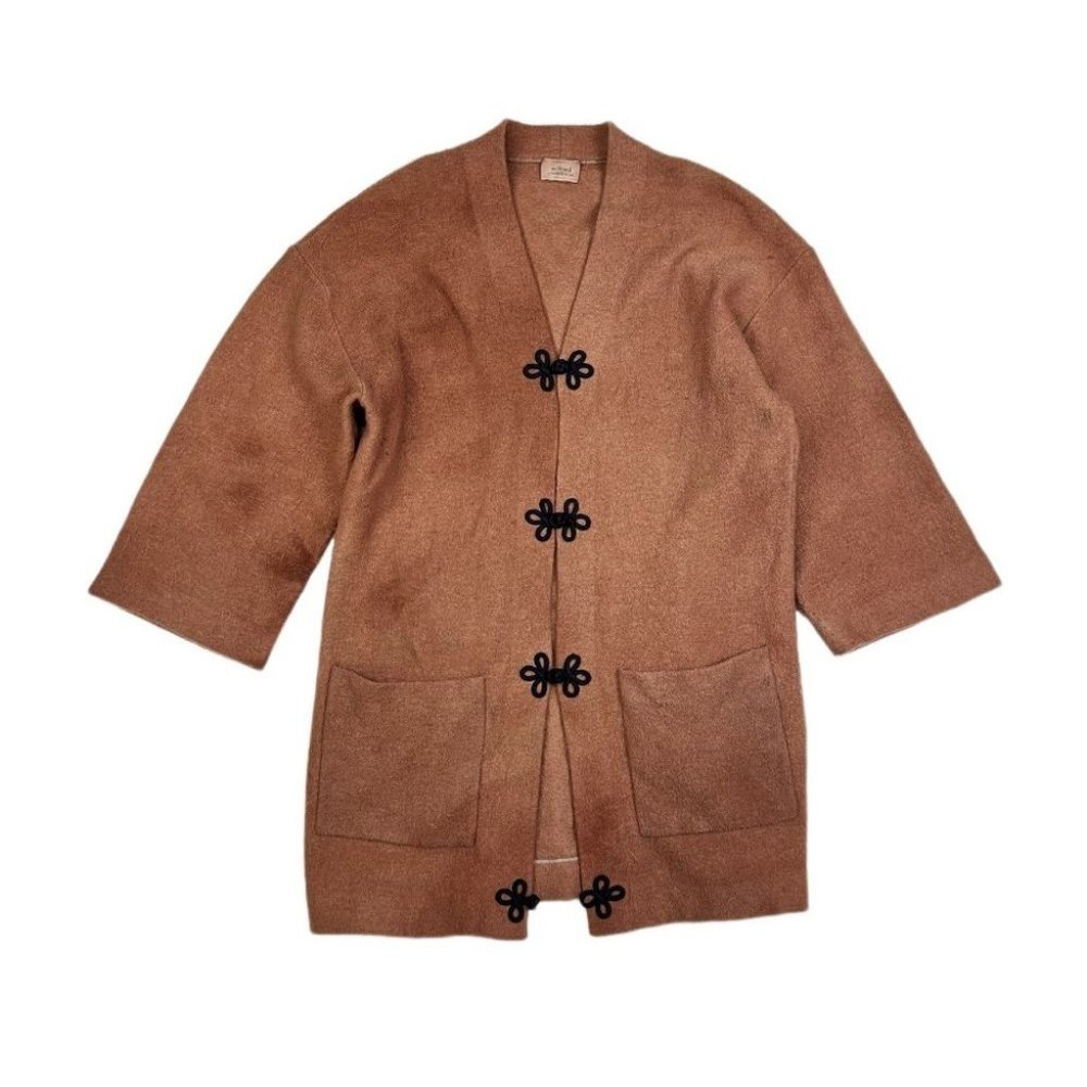 WILFRED *Aritzia* Extra-Fine Merino Wool Sweater Cardigan (Large)